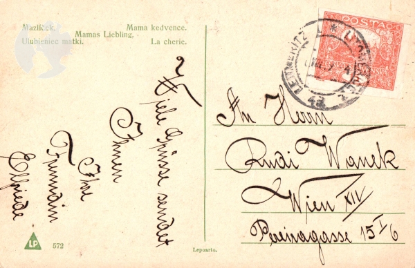 Neznámý umělec / nepopsáno - CZ 1919 95 005 ●